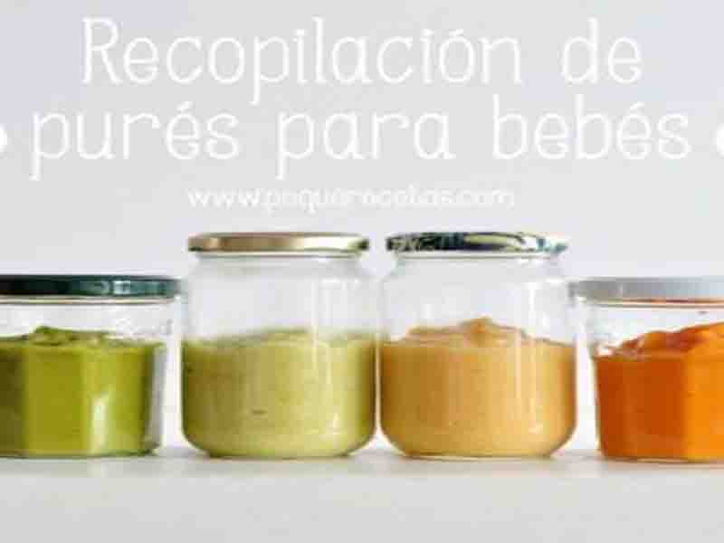 Collection of purees for babies | Recipes for Kids