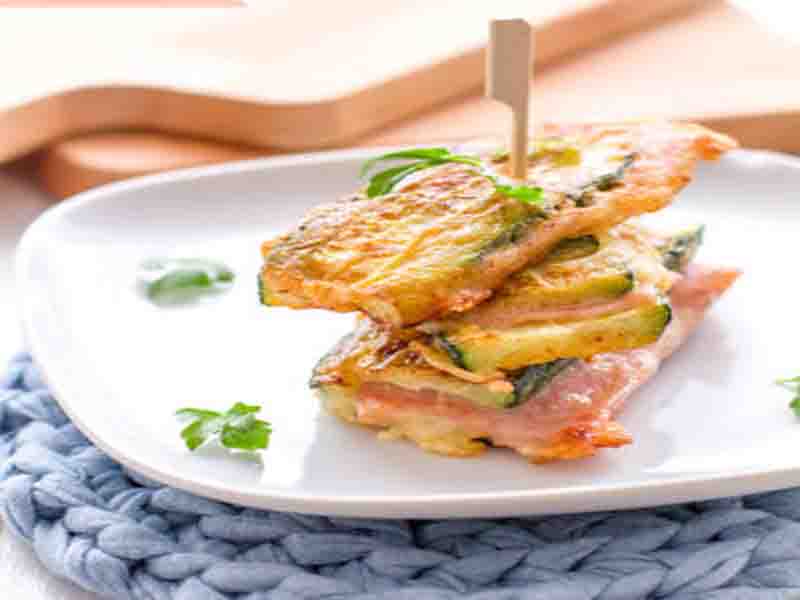 Zucchini Sanjacobos, a healthy recipe | Recipes for Kids